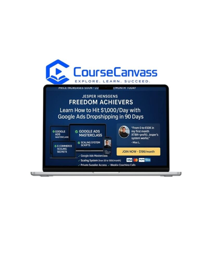 Jesper Hensgens-Freedom Achievers Cover