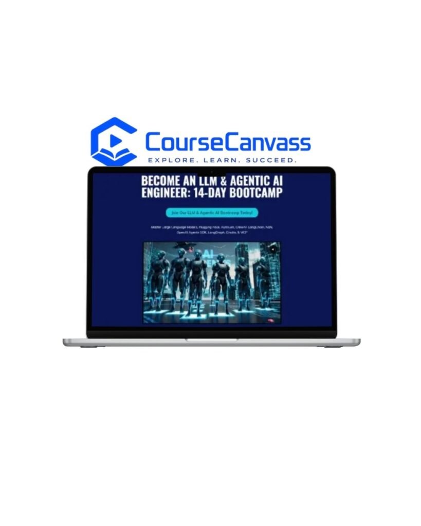 Ryan Ahmed – Become an LLM & Agentic AI Engineer: 14-Day Bootcamp Cover
