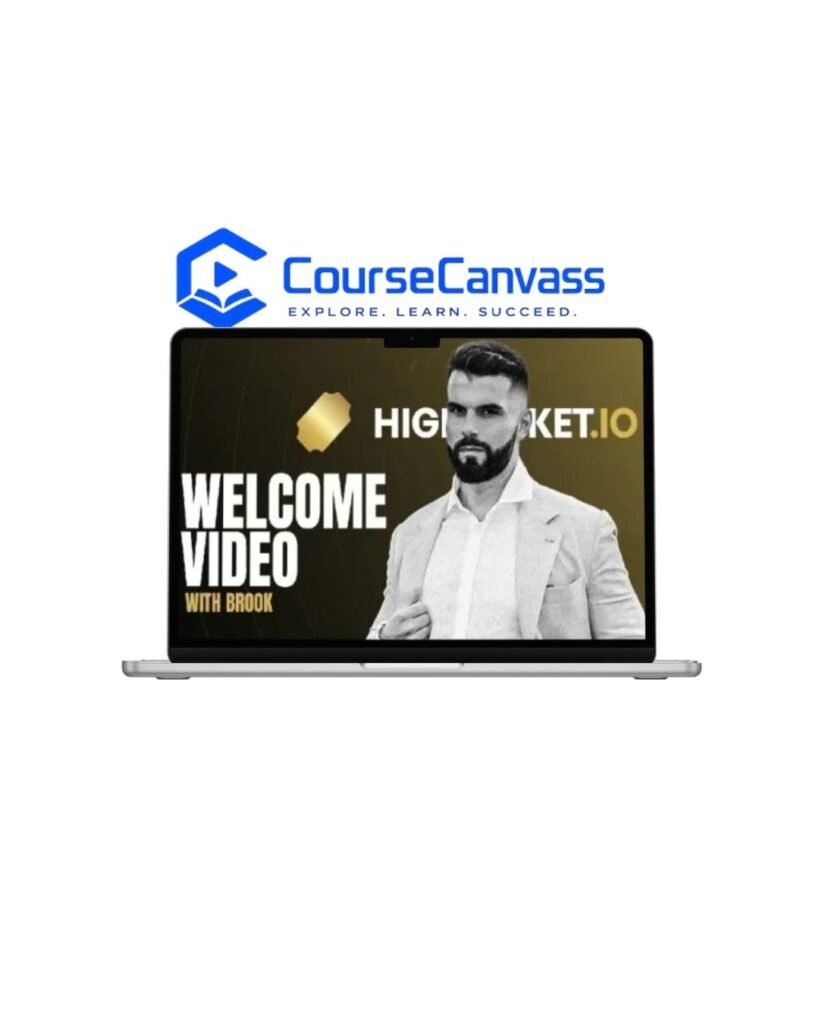 Brook Hiddink-High Ticket E-Commerce Program Cover