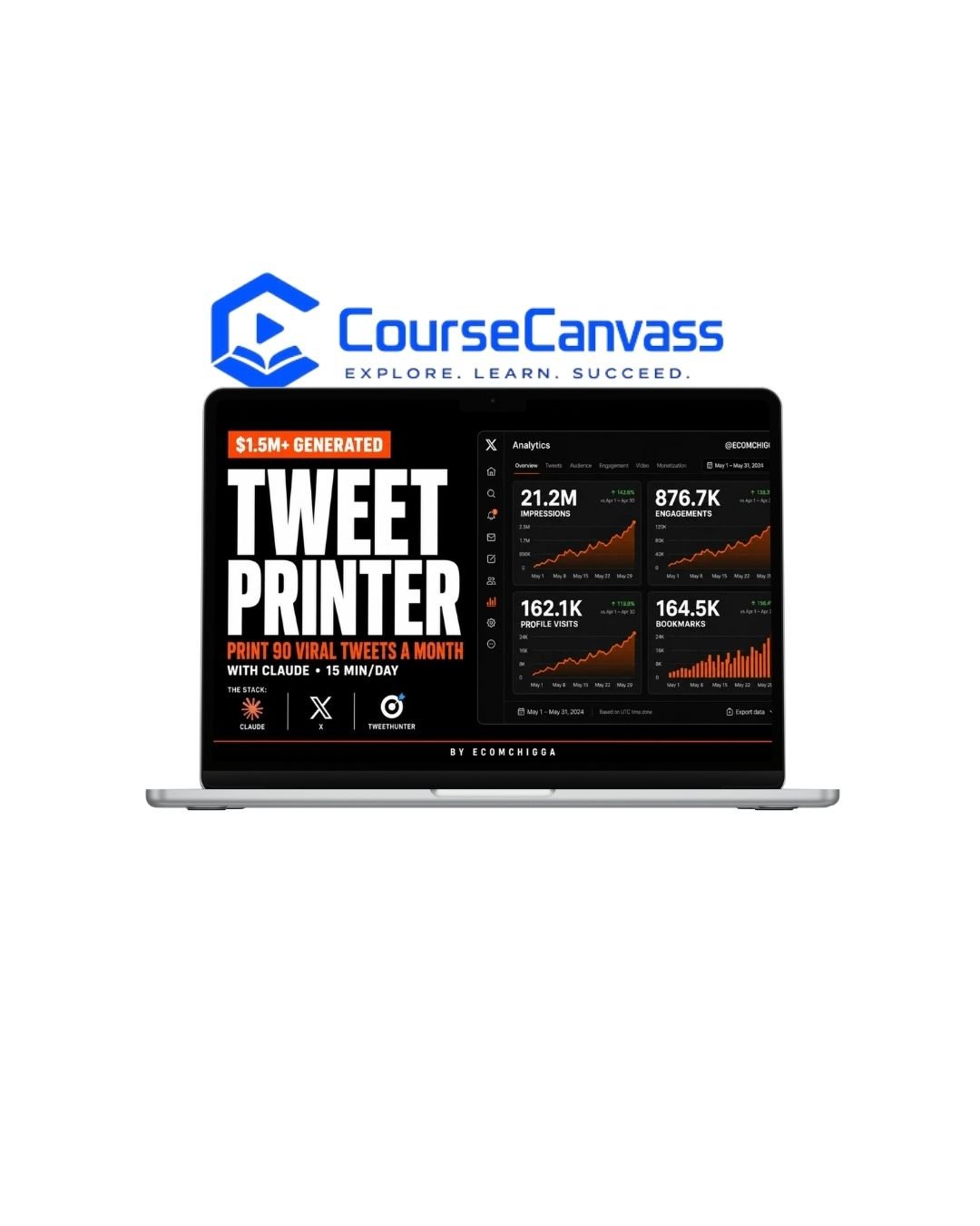 EcomChigga-Tweet Printer – The Claude System Cover