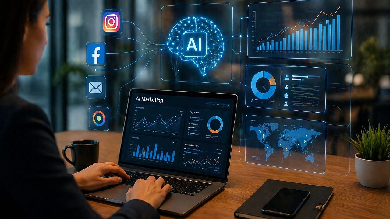 What Is AI Marketing and How Does It Work? COver