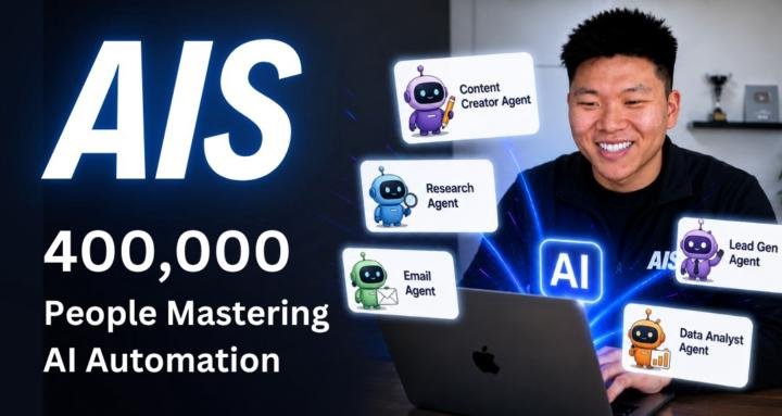 Nate Herk AI Automation Society: AI Agents & Business Automation Cover
