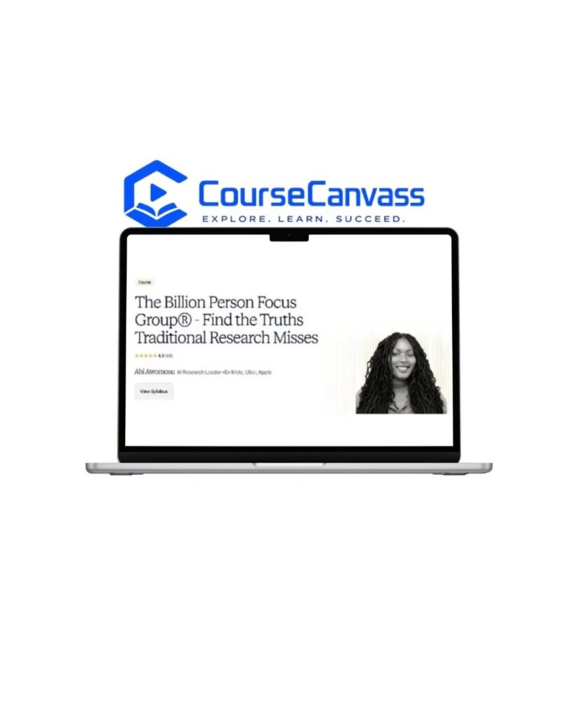 Abi Awomosu - The Billion Person Focus Group® Cover