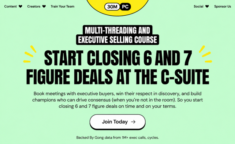 What Does 30MPC’s Leadership Course Teach About Building High-Per forming Sales Teams? Cover