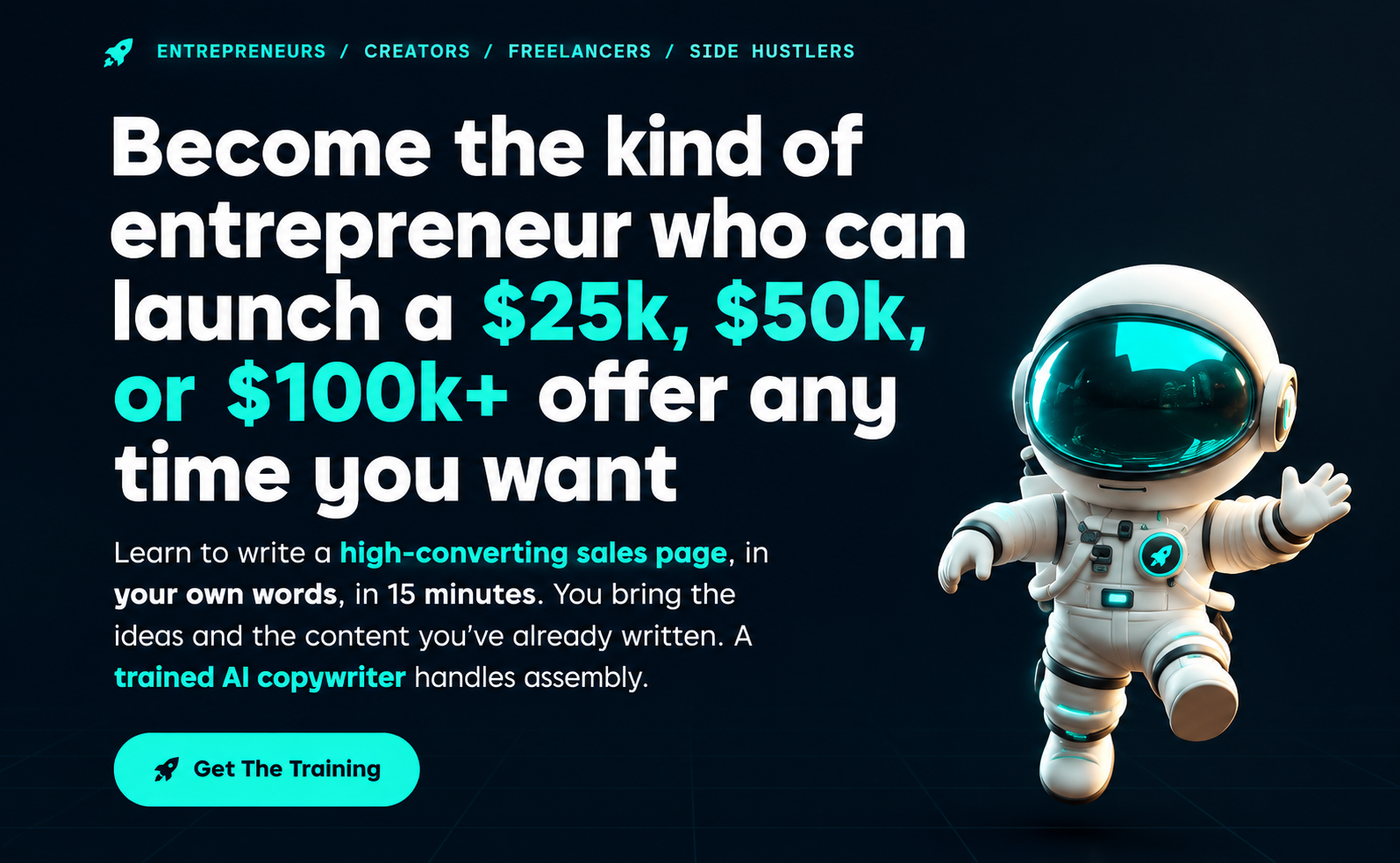 How Can Derek Johanson’s T-Minus 15 Minute Sales Pages Speed Up Sales Copywriting? Cover