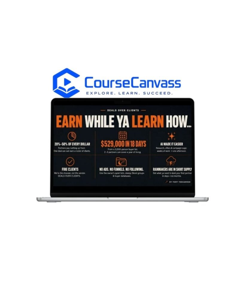 Tony Teegarden – Deals Over Clients 2026 Cover